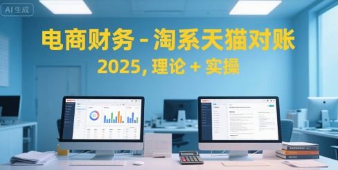 电商财务-淘系天猫对账2025,理论+实操网创吧-网创项目资源站-副业项目-创业项目-搞钱项目网创吧