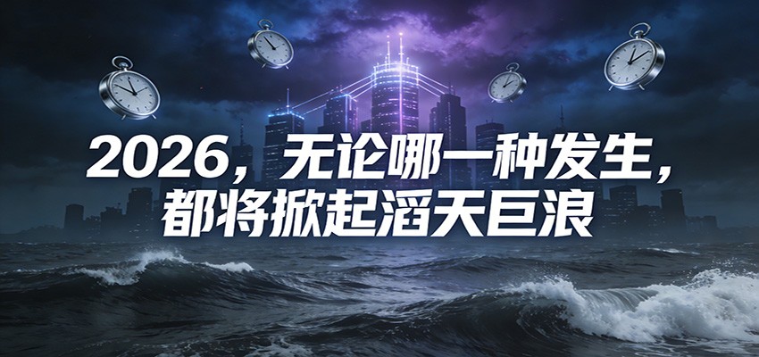 公众号付费文章：2026，无论哪一种发生，都将掀起滔天巨浪网创吧-网创项目资源站-副业项目-创业项目-搞钱项目网创吧