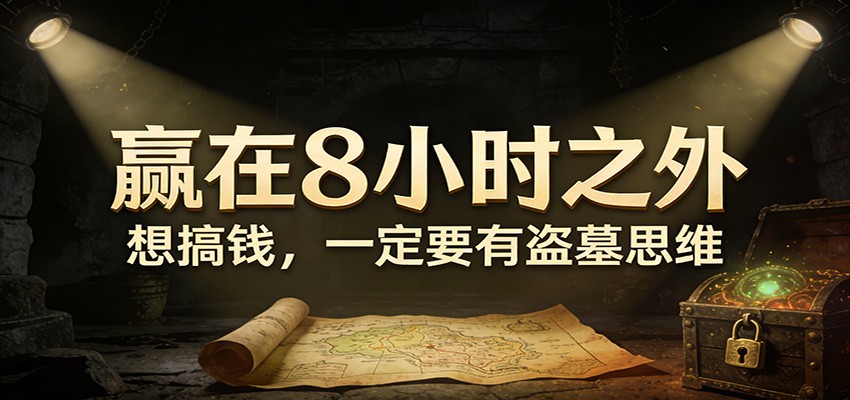 公众号付费文章《赢在8小时之外,想搞钱,一定要有盗墓思维》网创吧-网创项目资源站-副业项目-创业项目-搞钱项目网创吧