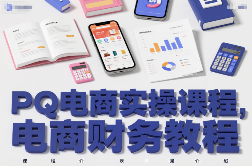 PQ电商实操课程,电商财务教程网创吧-网创项目资源站-副业项目-创业项目-搞钱项目网创吧