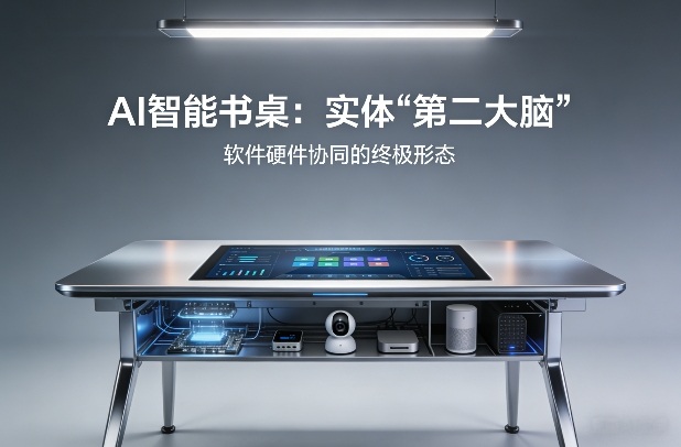 AI智能书桌搭建,构建你的实体“第二大脑”,软件硬件协同的终极形态网创吧-网创项目资源站-副业项目-创业项目-搞钱项目网创吧
