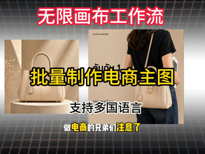 批量复刻电商爆款主图工作流搭建教学,批量下载,支持多国语言,不管是国内电商还是跨境店群都能用网创吧-网创项目资源站-副业项目-创业项目-搞钱项目网创吧