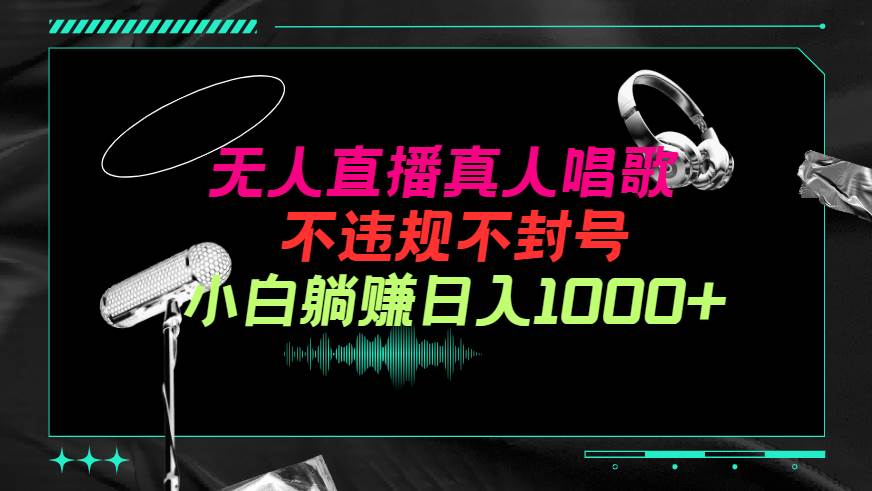 (9622期）抖音24小时无人直播音乐，不违规，不封号纯撸音浪，小白实操当天日入1000+网创吧-网创项目资源站-副业项目-创业项目-搞钱项目网创吧