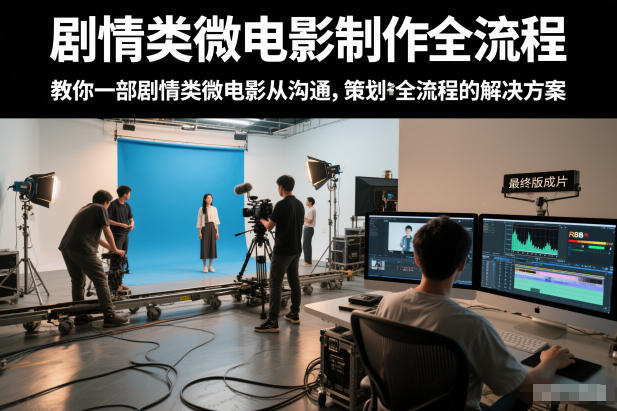 剧情类微电影制作全流程,教你一部剧情类微电影从沟通,策划到拍摄制作全流程的解决方案网创吧-网创项目资源站-副业项目-创业项目-搞钱项目网创吧
