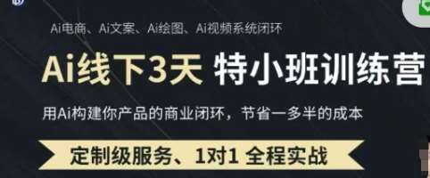 AI实操培训第20-21期线下,0基础保姆级教程,3月最新整理,企业获客、降本增效、打造超级个体网创吧-网创项目资源站-副业项目-创业项目-搞钱项目网创吧
