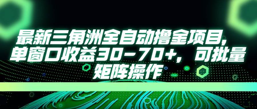 (14191期)最新三角洲全自动撸金项目,单窗口收益30-70+,可批量矩阵操作网创吧-网创项目资源站-副业项目-创业项目-搞钱项目网创吧