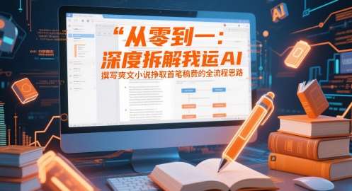 从零到一:深度拆解我运用AI撰写爽文小说挣取首笔稿费的全流程思路网创吧-网创项目资源站-副业项目-创业项目-搞钱项目网创吧