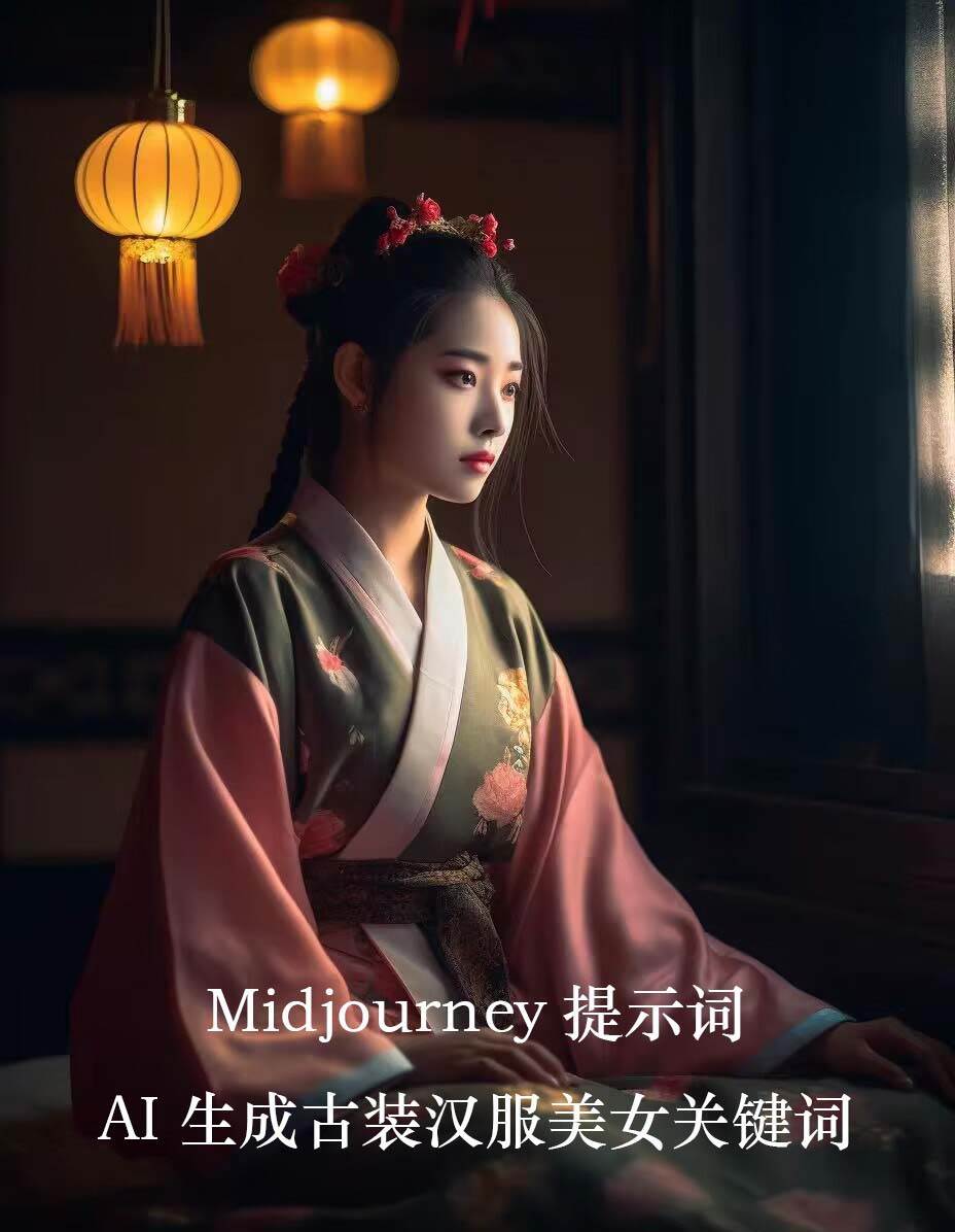 (8814期)Midjourney关键词-AI生成中国风古装汉服美女人像提示关键词网创吧-网创项目资源站-副业项目-创业项目-搞钱项目网创吧