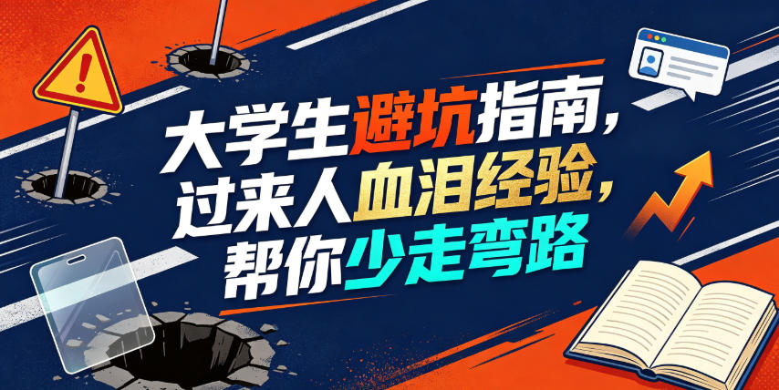 某公众号付费文章:大学生避坑指南,过来人血泪经验,帮你少走弯路网创吧-网创项目资源站-副业项目-创业项目-搞钱项目网创吧
