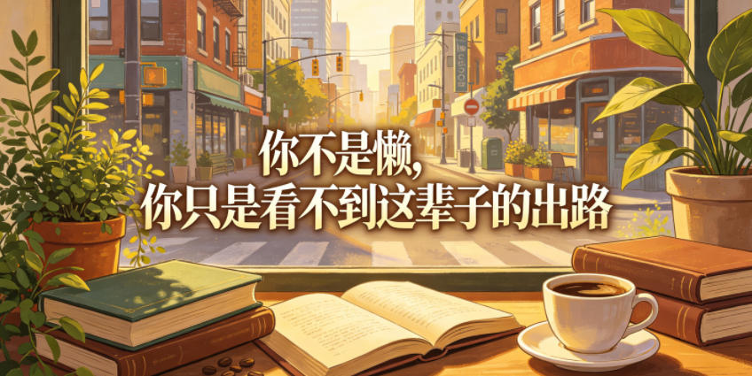 付费文章:你不是懒,你只是看不到这辈子的出路网创吧-网创项目资源站-副业项目-创业项目-搞钱项目网创吧