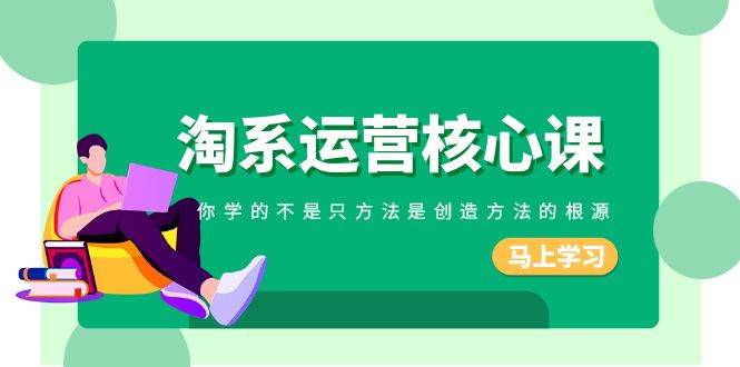 (8392期)淘系-运营核心课,你学的不是只方法是创造方法的根源(190节课)网创吧-网创项目资源站-副业项目-创业项目-搞钱项目网创吧