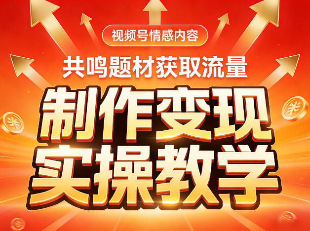 视频号情感内容,共鸣题材获取流量,制作变现实操教学网创吧-网创项目资源站-副业项目-创业项目-搞钱项目网创吧
