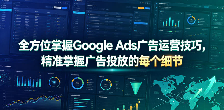 全方位掌握Google Ads广告运营技巧，精准掌握广告投放的每个细节【原创双语字幕】网创吧-网创项目资源站-副业项目-创业项目-搞钱项目网创吧