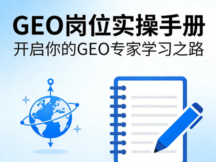 GEO岗位实操手册，开启你的GE0专家学习之路网创吧-网创项目资源站-副业项目-创业项目-搞钱项目网创吧