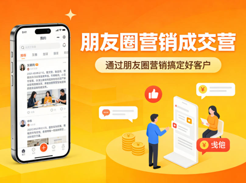 朋友圈营销成交营,通过朋友圈营销来搞定好客户网创吧-网创项目资源站-副业项目-创业项目-搞钱项目网创吧