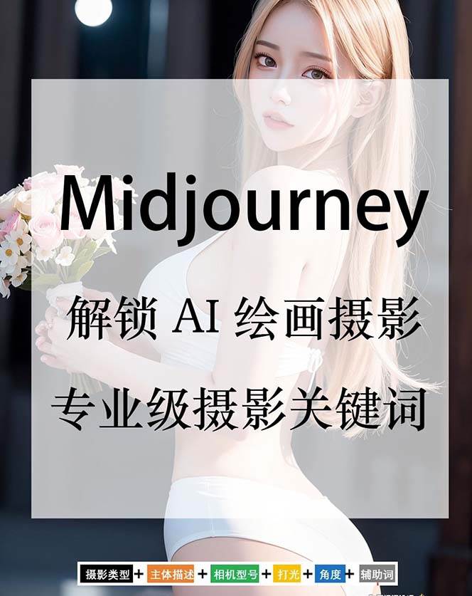 （8825期）Midjourney关键词-解锁AI绘画专业级人工智能摄影关键词表网创吧-网创项目资源站-副业项目-创业项目-搞钱项目网创吧