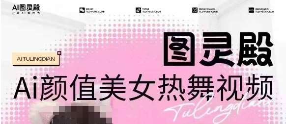全网首发,原价988图灵殿AI颜值美女热舞视频,云端生图,轻松过原创网创吧-网创项目资源站-副业项目-创业项目-搞钱项目网创吧