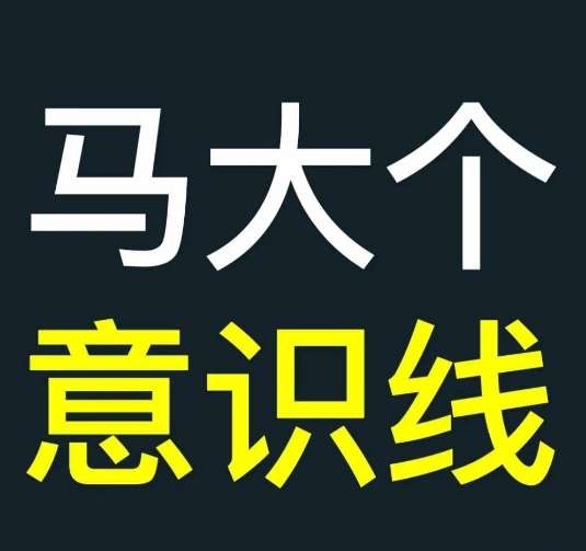 马大个意识线,一门改变人生意识的课程,讲解什么是能力线什么是意识线网创吧-网创项目资源站-副业项目-创业项目-搞钱项目网创吧