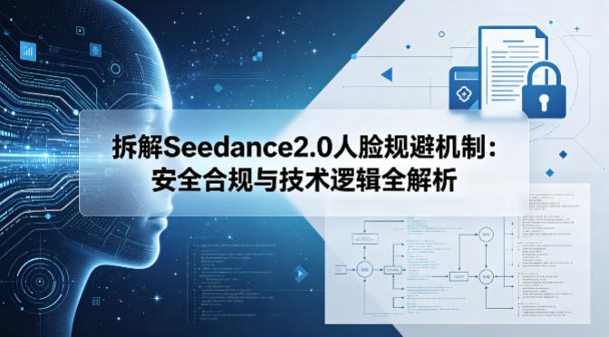 拆解Seedance2.0人脸规避机制:安全合规与技术逻辑全解析网创吧-网创项目资源站-副业项目-创业项目-搞钱项目网创吧