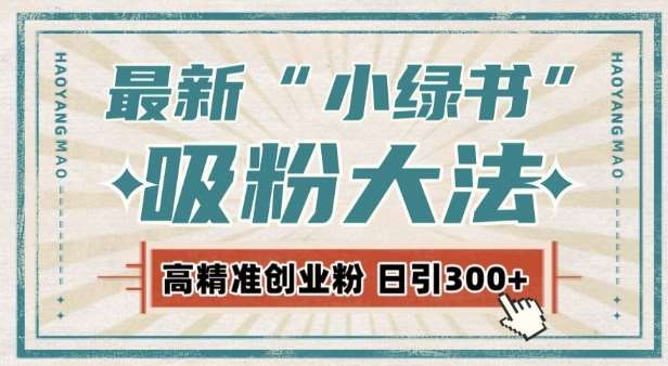 最新自动化“吸粉术”,小绿书激活私域流量,每日轻松吸引300+高质精准粉!网创吧-网创项目资源站-副业项目-创业项目-搞钱项目网创吧