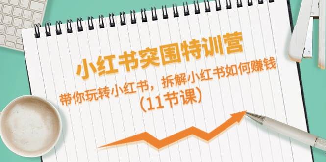 (10868期)小红书突围特训营,带你玩转小红书,拆解小红书如何赚钱(11节课)网创吧-网创项目资源站-副业项目-创业项目-搞钱项目网创吧