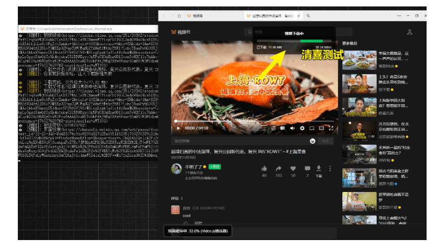 Github热门工具,视频号下载神器又来了!一键注入下载按钮,轻松下载,使用便捷wx_channel网创吧-网创项目资源站-副业项目-创业项目-搞钱项目网创吧
