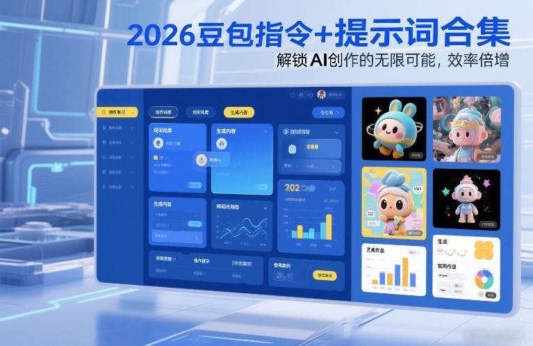 2026豆包指令+提示词合集,解锁AI创作的无限可能,效率倍增网创吧-网创项目资源站-副业项目-创业项目-搞钱项目网创吧