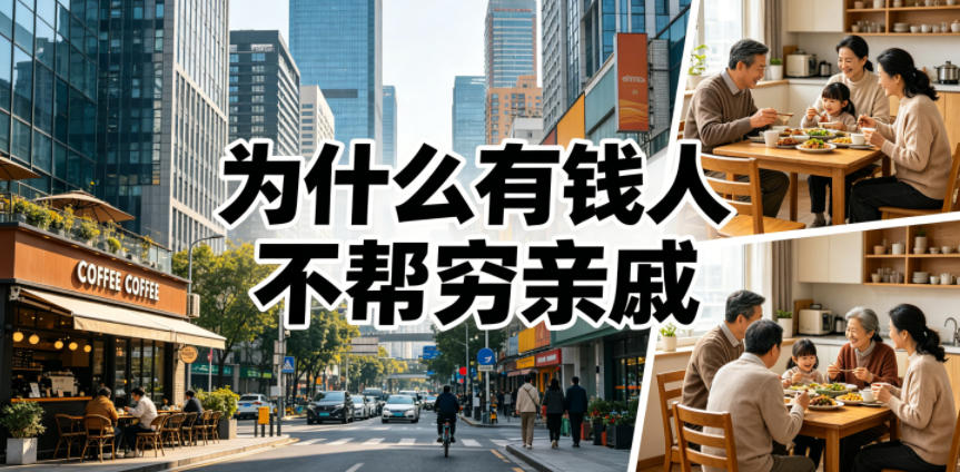付费文章：为什么有钱人不帮穷亲戚？网创吧-网创项目资源站-副业项目-创业项目-搞钱项目网创吧