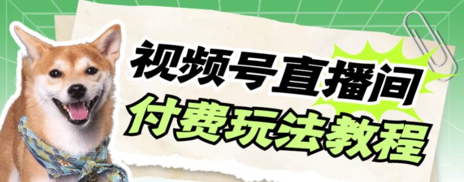(7660期)视频号美女付费无人直播,轻松日入500+【详细玩法教程】网创吧-网创项目资源站-副业项目-创业项目-搞钱项目网创吧
