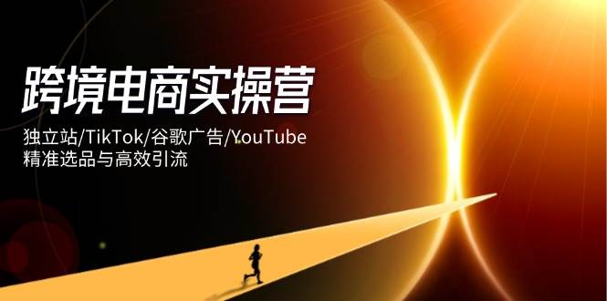(14419期)跨境电商实操营:独立站/TikTok/谷歌广告/YouTube,精准选品与高效引流网创吧-网创项目资源站-副业项目-创业项目-搞钱项目网创吧