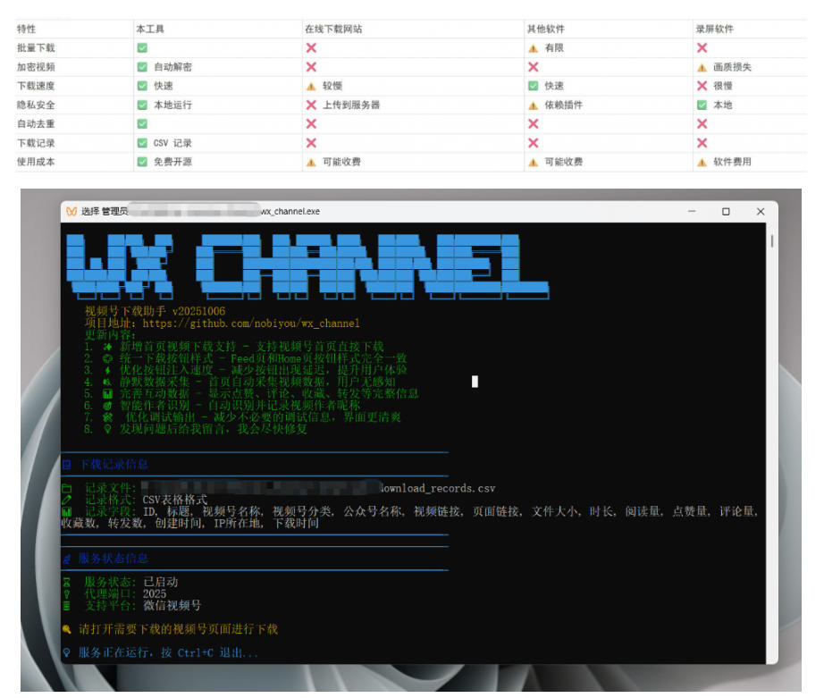 Github热门工具,视频号下载神器又来了!一键注入下载按钮,轻松下载,使用便捷wx_channel网创吧-网创项目资源站-副业项目-创业项目-搞钱项目网创吧