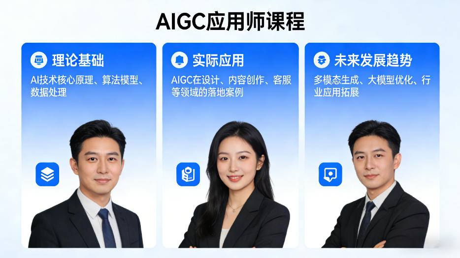 AIGC应用师课程,覆盖了AI技术的理论基础、实际应用、以及未来发展趋势网创吧-网创项目资源站-副业项目-创业项目-搞钱项目网创吧