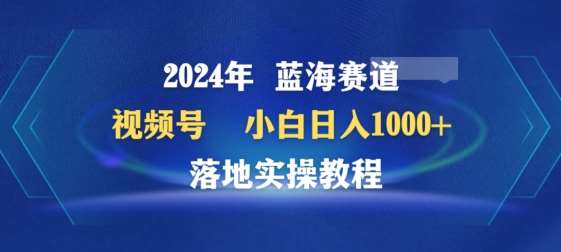 2024年视频号蓝海赛道百家讲坛,小白日入1000+,落地实操教程【揭秘】网创吧-网创项目资源站-副业项目-创业项目-搞钱项目网创吧