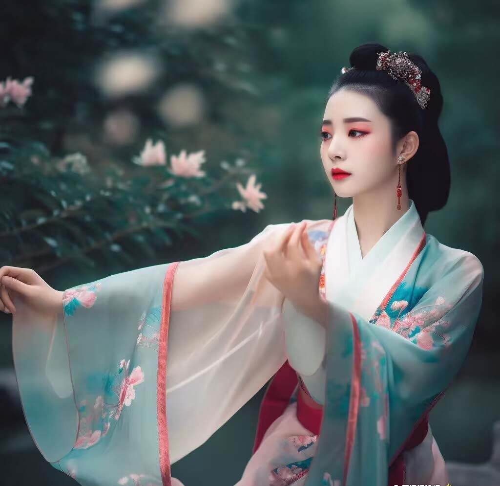(8814期)Midjourney关键词-AI生成中国风古装汉服美女人像提示关键词网创吧-网创项目资源站-副业项目-创业项目-搞钱项目网创吧