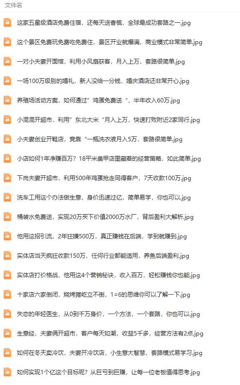 (9607期)真实有效391套商业模式,年入几十到几百万案例解析(电子书+视频+图文)网创吧-网创项目资源站-副业项目-创业项目-搞钱项目网创吧