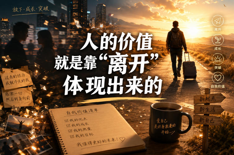 付费文章：人的价值就是靠“离开”体现出来的网创吧-网创项目资源站-副业项目-创业项目-搞钱项目网创吧