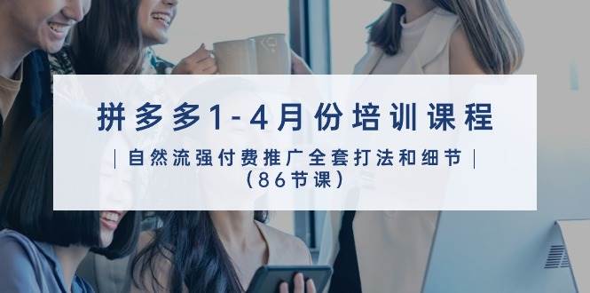 (10495期)拼多多1-4月份培训课程,自然流强付费推广全套打法和细节(86节课)网创吧-网创项目资源站-副业项目-创业项目-搞钱项目网创吧