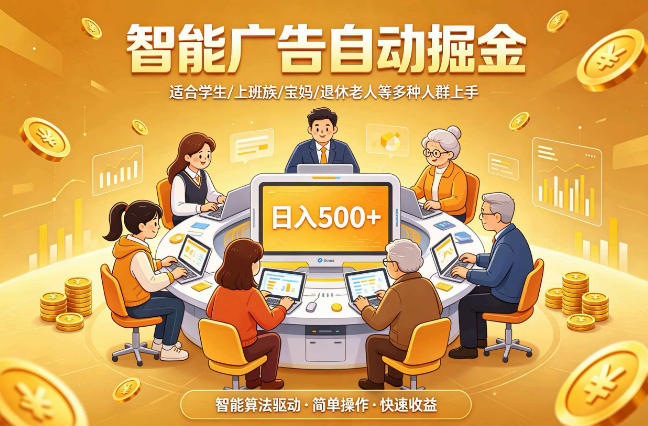 2026年最好做的项目:自动掘金项目,小白轻易上手,单日轻松收入500+【揭秘】网创吧-网创项目资源站-副业项目-创业项目-搞钱项目网创吧