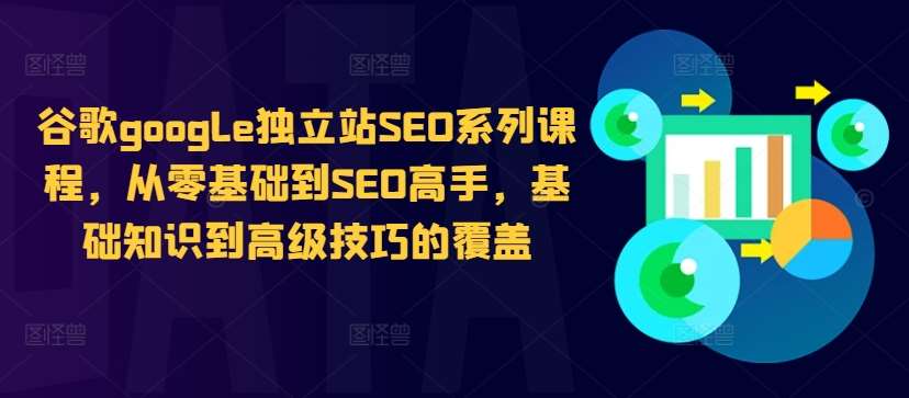 谷歌google独立站SEO系列课程,从零基础到SEO高手,基础知识到高级技巧的覆盖网创吧-网创项目资源站-副业项目-创业项目-搞钱项目网创吧