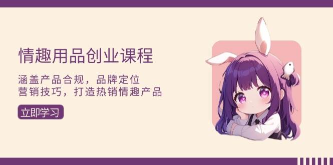 (13682期)情趣用品创业课程:涵盖产品合规,品牌定位,营销技巧,打造热销情趣产品网创吧-网创项目资源站-副业项目-创业项目-搞钱项目网创吧