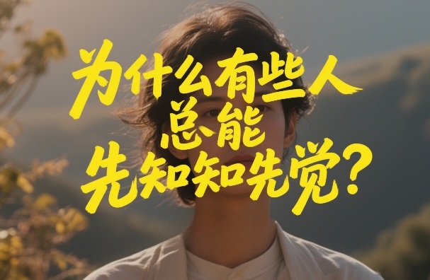 付费文章：为什么有些人总能先知先觉？网创吧-网创项目资源站-副业项目-创业项目-搞钱项目网创吧