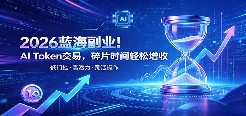 AI Token算力赛道！普通人可入局的数字副业，零门槛快速起步网创吧-网创项目资源站-副业项目-创业项目-搞钱项目网创吧