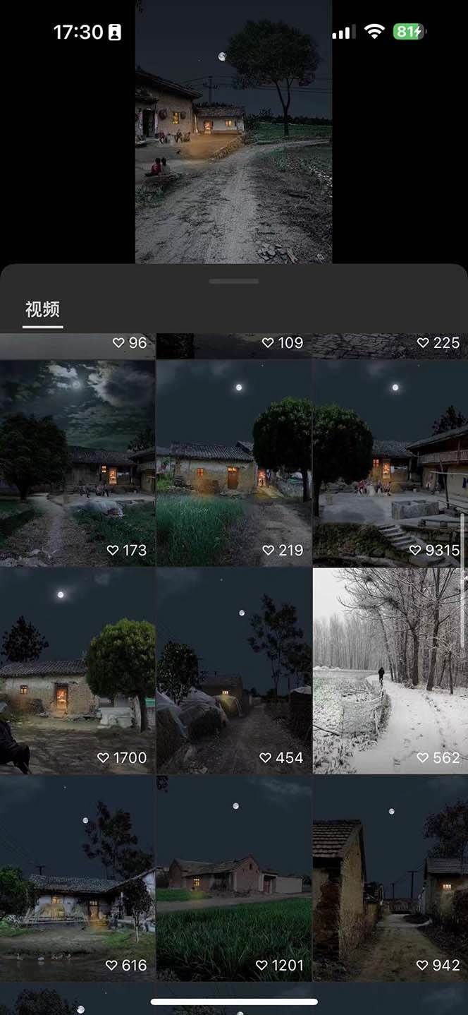 (8568期)视频号乡村夜景治愈视频课程,一条龙实操玩法(教程+素材+软件)网创吧-网创项目资源站-副业项目-创业项目-搞钱项目网创吧