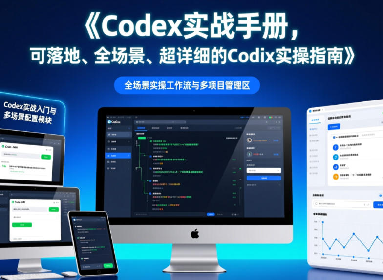 Codex实战手册,可落地、全场景、超详细的Codex实操指南网创吧-网创项目资源站-副业项目-创业项目-搞钱项目网创吧