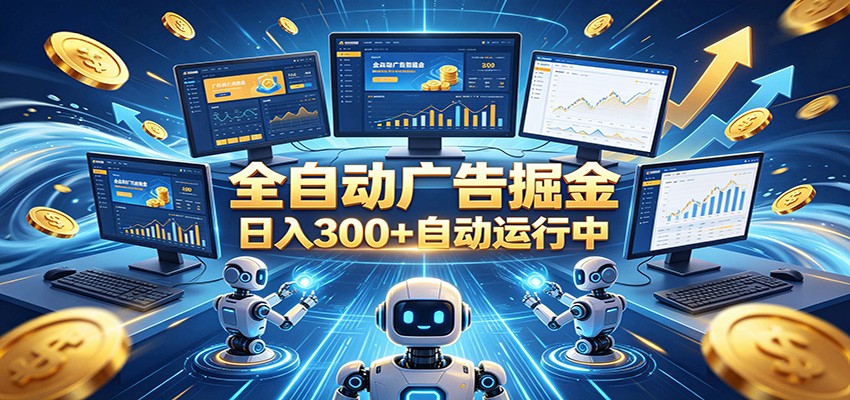 自动广告G机,日入300+,正规平台,广告浏览获益,时间自由,适合各类人群日常增收网创吧-网创项目资源站-副业项目-创业项目-搞钱项目网创吧