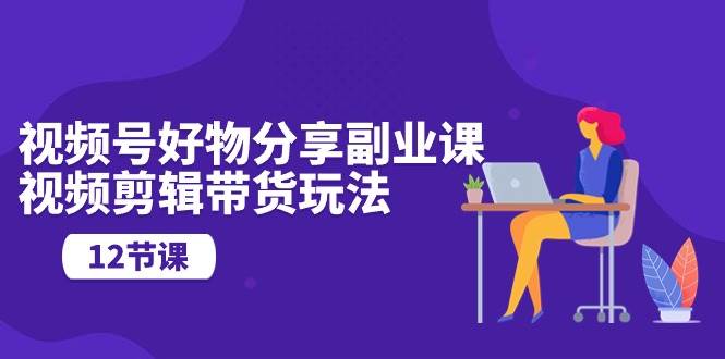 (10316期)视频号好物分享副业课,视频剪辑带货玩法(12节课)网创吧-网创项目资源站-副业项目-创业项目-搞钱项目网创吧