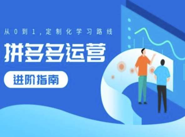 拼多多运营进阶指南,从0到1定制化学习路线网创吧-网创项目资源站-副业项目-创业项目-搞钱项目网创吧