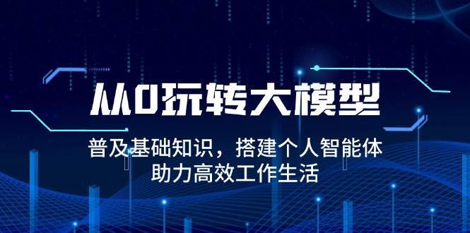 从0玩转大模型,普及基础知识,搭建个人智能体,助力高效工作生活网创吧-网创项目资源站-副业项目-创业项目-搞钱项目网创吧