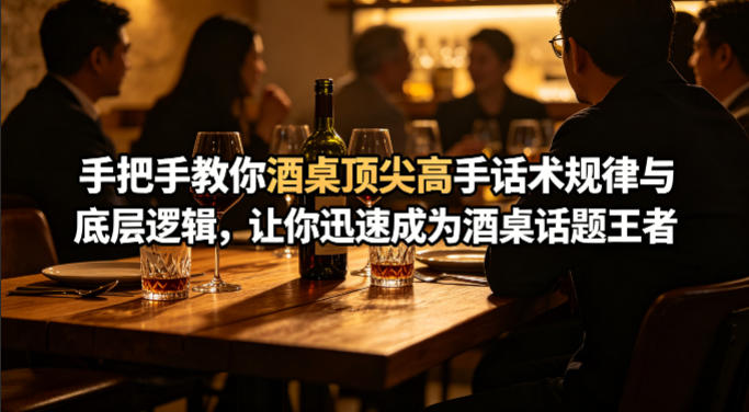 付费文章:手把手教你酒桌顶尖高手话术规律与底层逻辑,让你迅速成为酒桌话题王者(二十年全网独家经验分享)网创吧-网创项目资源站-副业项目-创业项目-搞钱项目网创吧