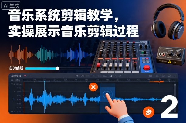 音乐系统剪辑教学,实操展示音乐剪辑过程网创吧-网创项目资源站-副业项目-创业项目-搞钱项目网创吧